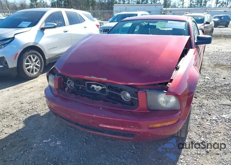 2007 Ford Mustang V6 Deluxe/V6 Premium from USA, damaged, VIN 1ZVFT80N575310425